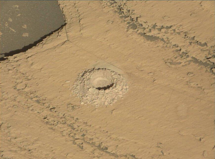 Марсоход Curiosity, 3984-3986 солы: Отбор образцов Секвойи