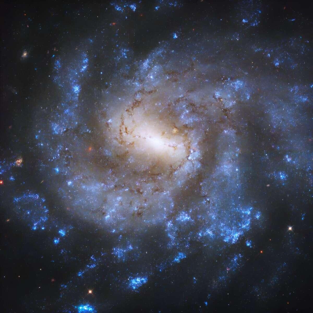 «Хаббл» запечатлел спиральную галактику с перемычкой NGC 685