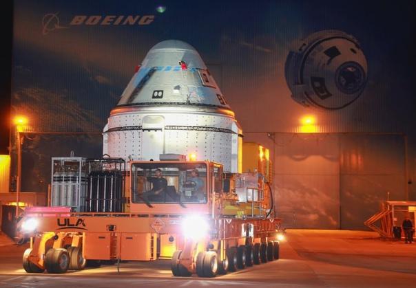 Всё готово к первому пилотируемому, испытательному полету космического корабля Boeing Starliner