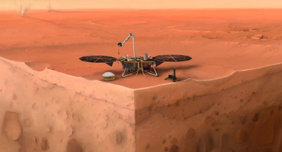 Учёные в афтершоке: Зонд Mars InSight сообщил о сильнейшем «марсотрясении» не очень понятной природы