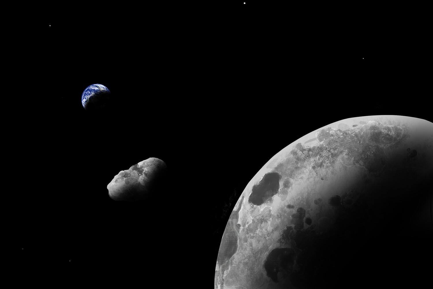 Гигантский астероид 2013 NK4 максимально сблизился с Землей