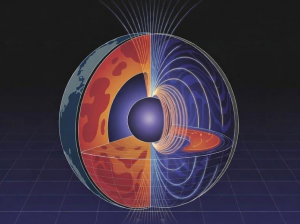 Недавно открытые аномалии в мантии Земли сильно влияют на магнитное поле планеты