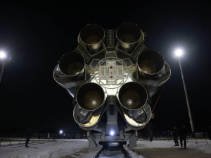 Первый за три года запуск «Протона» и последний для разгонного блока типа ДМ. Ракету установили на стартовый стол