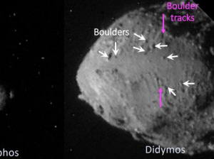 Учёные изучили данные миссии DART и выявили новые данные о геологии и возрасте системы двойных астероидов Дидим и Диморф