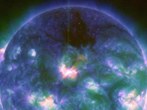 14 августа на Солнце произошла новая мощная вспышка уровня Х