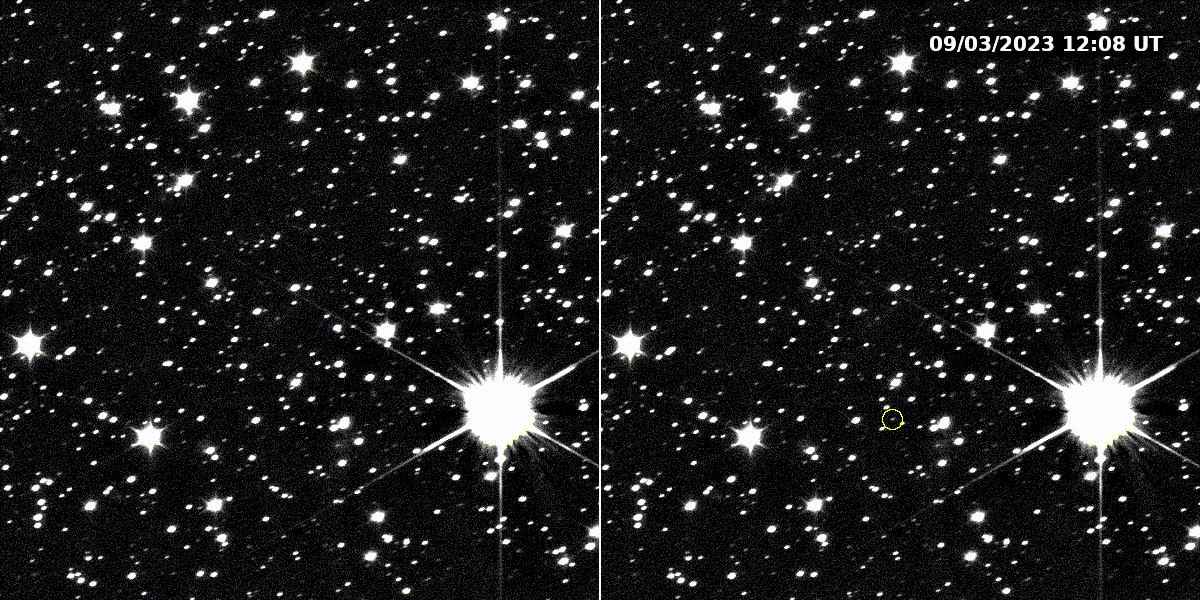 Космический аппарат НАСА «Люси» сделал первые снимки астероида Динкинеш
