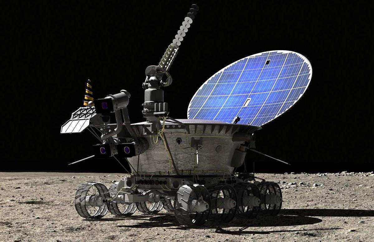 Луноходы для создания станции смогут развивать скорость до 5 км/ч