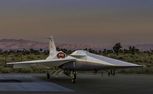 Двигатель экспериментального сверхзвукового самолета Х-59 прошел огневые испытания