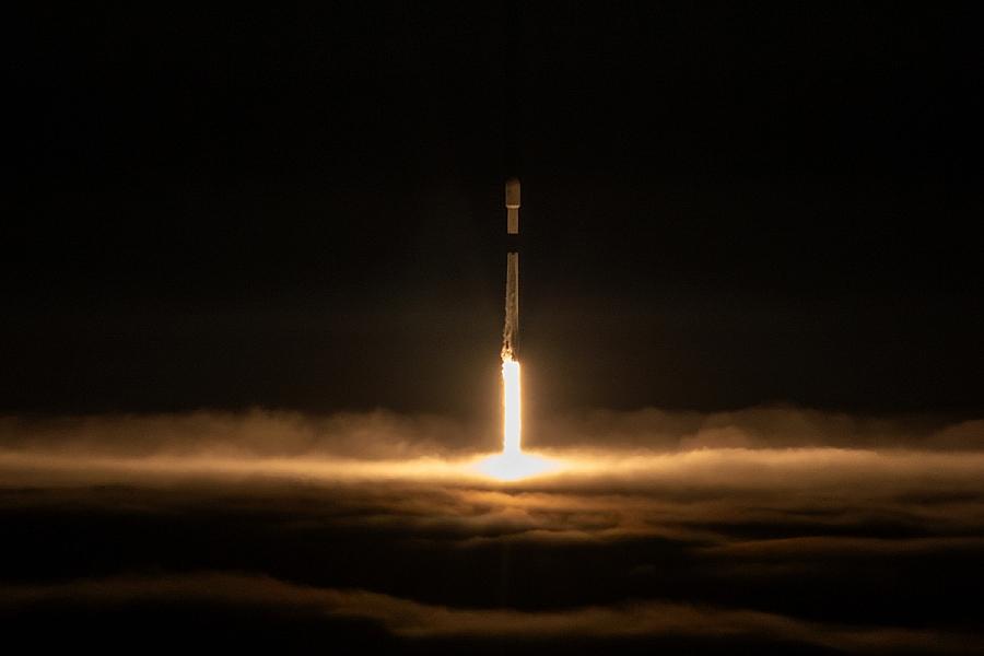 Falcon 9 стартовал на орбиту с новой партией интернет-спутников Starlink