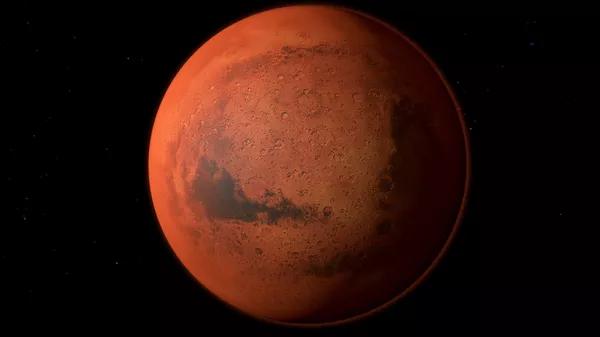 На Марсе сфотографирована гигантская пылевая буря