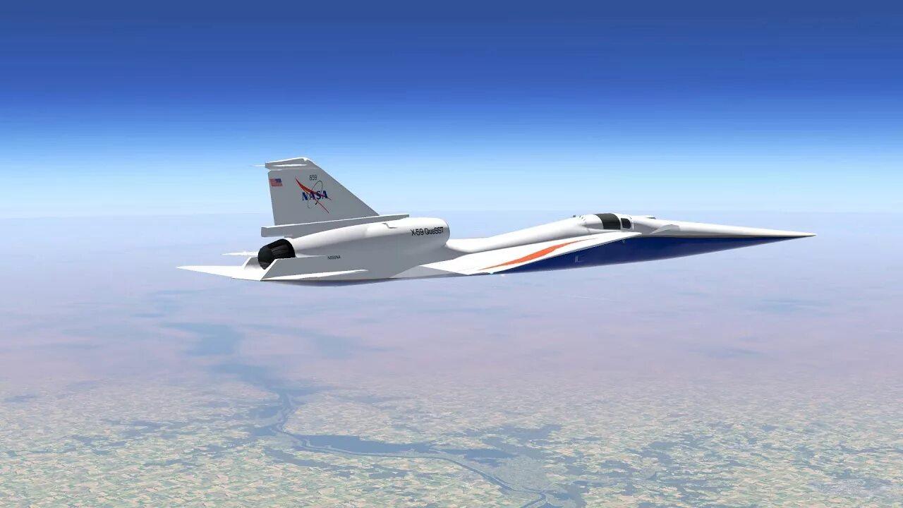 NASA приближается к эре тихого сверхзвука: X-59 прошёл серию наземных испытаний