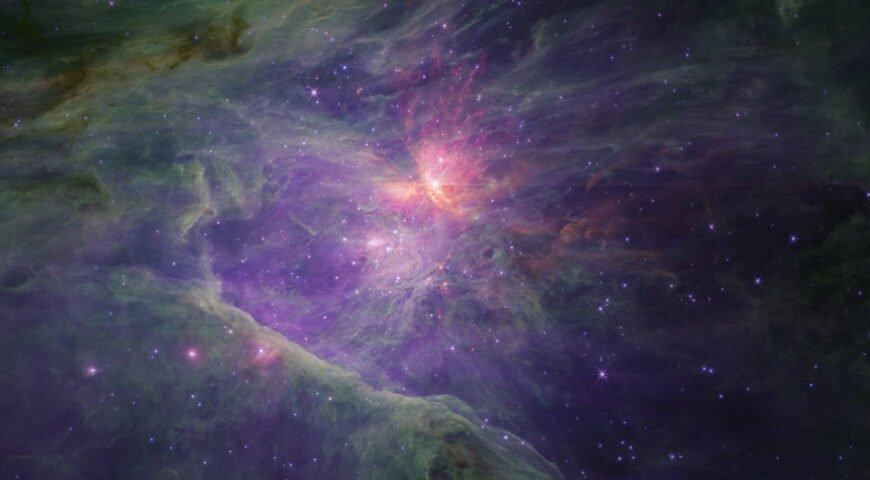Снимок М42 от космического телескопа “Джеймс Уэбб”