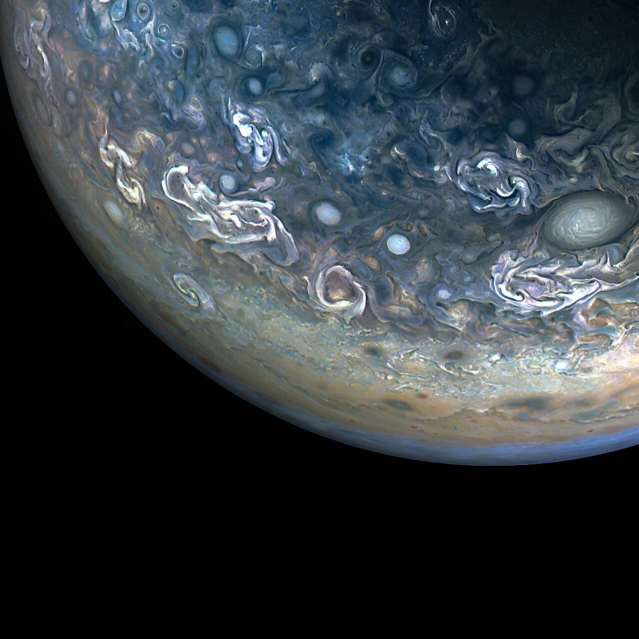 Космический аппарат «Юнона» совершил 61-й пролёт Юпитера